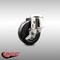 Service Caster 4 Inch 316SS Hard Rubber Wheel Swivel Bolt Hole Caster with Brake SCC-SS316BH20S414-HRS-TLB - alternate 3